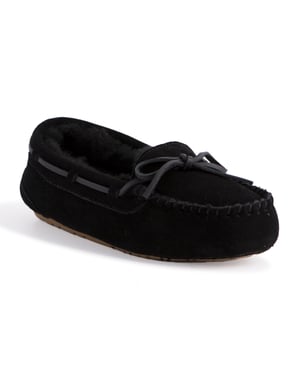 Aus Wooli Australia Womens Stylish Sheepskin Lace Moccasin