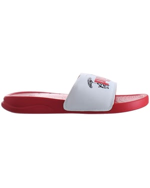 Puma Popcat Tokyo Mens White/Red Sliders
