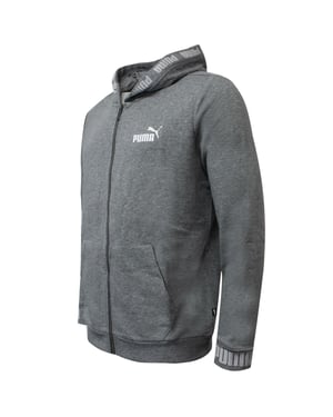 Puma Amplified Hooded Jacket Herr Grå Casual Track Top 844792 03