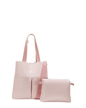 Eugenia Twin Strap Twin Pocketed Tote