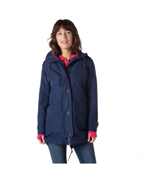 Peter Storm Women's Oakwood Jacket with Roll-away Adjustable Hood, Hiking Raincoat