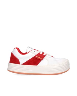 Palm Angels leren sneakers met logo