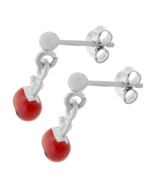 Orphelia 'Apple' Kinder 925 Sterling Zilveren Oorknopjes - Zilver ZO-7149/1