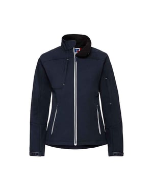 Russell Womens/Ladies Bionic Soft Shell Jacket (French Navy)