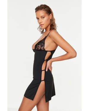 Trendyol Kvinnors Djup V Babydoll