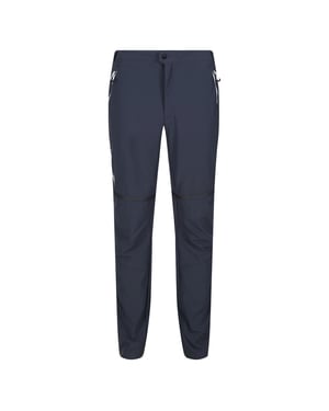 Regatta Mens Mountain Zip-Off Byxor (Indien Grå)