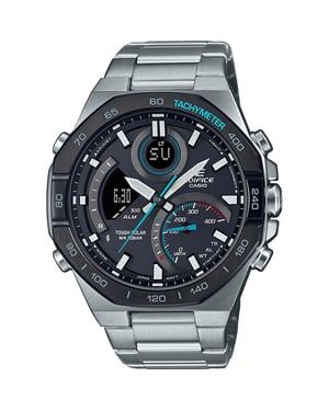 Casio Edifice Men's Silver Watch ECB-950DB-1AEF