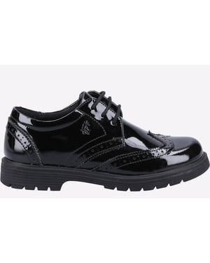 Hush Puppies Senior Sally Patent Girls Junior