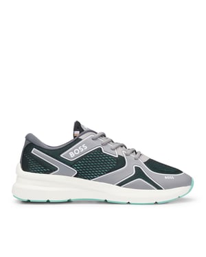 Men's Boss Owen Running Trainers in Grey