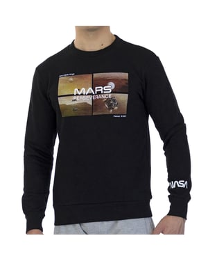 Basic long-sleeved crew-neck sweatshirt MARS09S for men