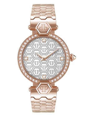 Philipp Plein Plein Couture Dames Horloge Rosékleurig PWEAA0821