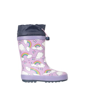 Mountain Warehouse Kinder/Kids II Regenboog Winter Wellington Laarzen (Lila)