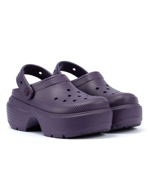 Crocs Stomp Dark Iris Clogs för kvinnor