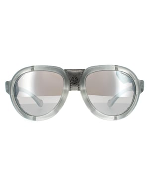 Moncler zonnebril ml0090 20c grijze rookspiegel