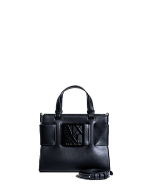 Armani Exchange Kvinnors Svarta Väska