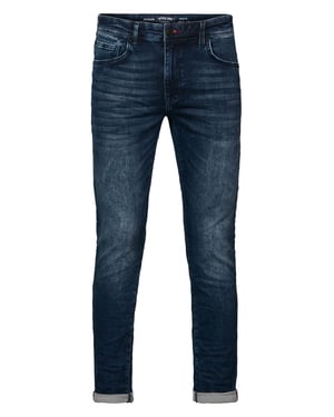 Petrol Industries - Heren Jackson Slim Fit Jeans - Blauw