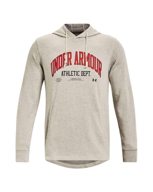 Under Armour Rival Terry Athletic Department Heren Grijs Hoodie