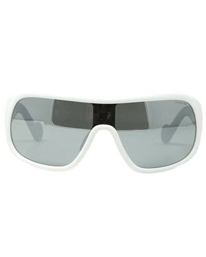 Moncler ML0048 23C 00 White Sunglasses