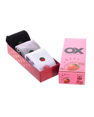 Pack of 6 low socks OX with fresh scents