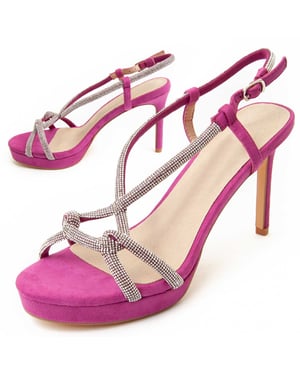 Montevita Klacksandaler Sandale2 i Fuchsia