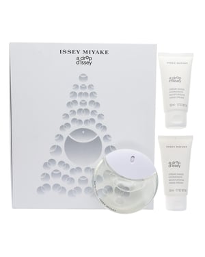 Issey Miyake A Drop D'issey 50ml EDP, 2 x 50ml Hand Cream Gift Set