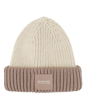 Regatta Kinderen/Kinderen Connora Fisherman Logo muts (Licht Vanille/Warm Taupe)