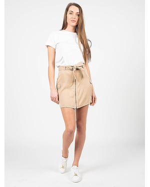 Pepe Jeans Kjol Floren Dam Beige