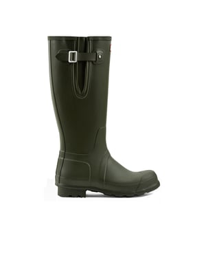 Hunter Heren Original Side Verstelbare Laars Donker Olijf