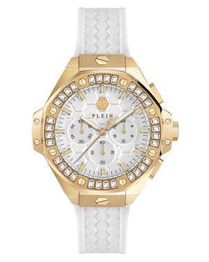 Philipp Plein Plein Chrono Royal Unisex's White Watch PWPSA0624