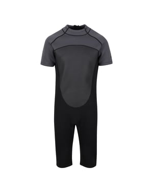 Regatta Mens Shorty Wetsuit (Black/Dark Grey)
