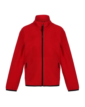 Regatta Kinder/Kids Microfleece Full Zip Fleecejack (Klassiek rood)