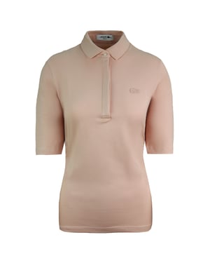 Lacoste Slim Fit Dam Peach Polo Shirt