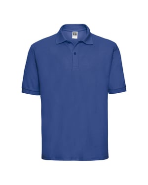 Russell Klassisk polotröja i polycotton för herrar (Ljusa kungliga)
