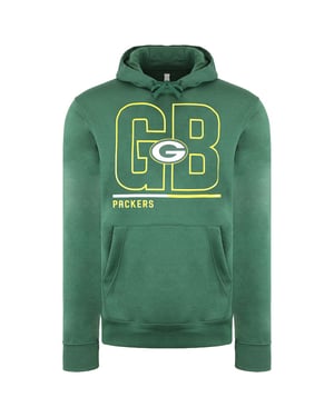 Nike NFL Green Bay Packers Club City Code Mens Green Hoodie
