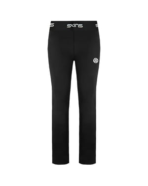 Skins Series-1 Stretch Waist Black Womens 7/8 Long Tights Leggings SO40101199001