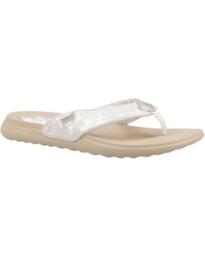HEYDUDE Christi Flip Classic Polyuretan Sandaler för kvinnor Guld