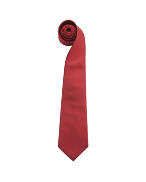 Premier Mannen “Kleuren” Effen Mode / Zakelijke Stropdas (Rood)