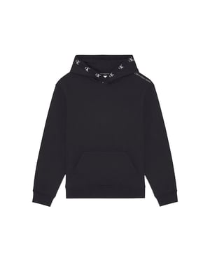 Calvin Klein Jeans Herrhoodie i svart