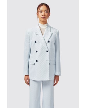 Iris Slim Fit Blue Jacket