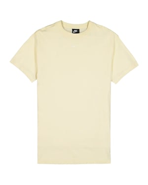 Nike Swoosh Logo Loose Fit Cream T-shirt