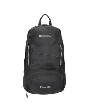 Mountain Warehouse Pace 12L rugzak (Zwart)