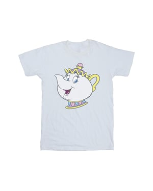 Disney Dames/Dames Beauty And The Beast Mrs Potts Katoenen Vriendje T-shirt (Wit)