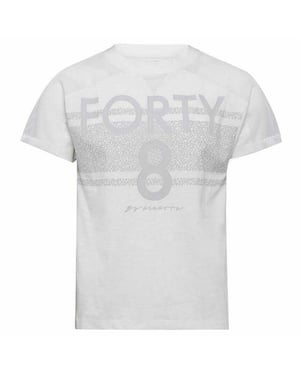 Diadora Mesh Dames Wit T-Shirt