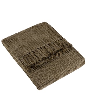 Höem Morni Woven Yarn Tasselled Throw