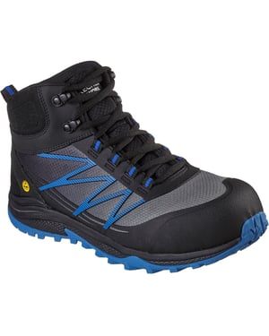 Skechers Mens Puxal Firmle Lce Up Safety Toe Work Boots