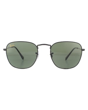 Ray-Ban Sunglasses Frank Legend RB3857 919931 Polished Black Green G-15
