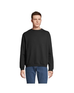 SOLS Heren Spider Ronde Hals Sweatshirt (Zwart)