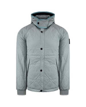 Weekend Offender Retro 80's Manilla Heren Ijsblauwe Jas