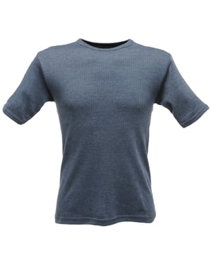 Regatta Heren Thermisch Ondergoed Korte Mouw Vest / T-Shirt (Denim)