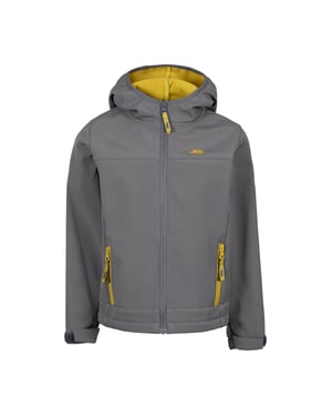 Trespass Kinder/Kids Faster Soft Shell Jas (Stormgrijs/Zwavel)